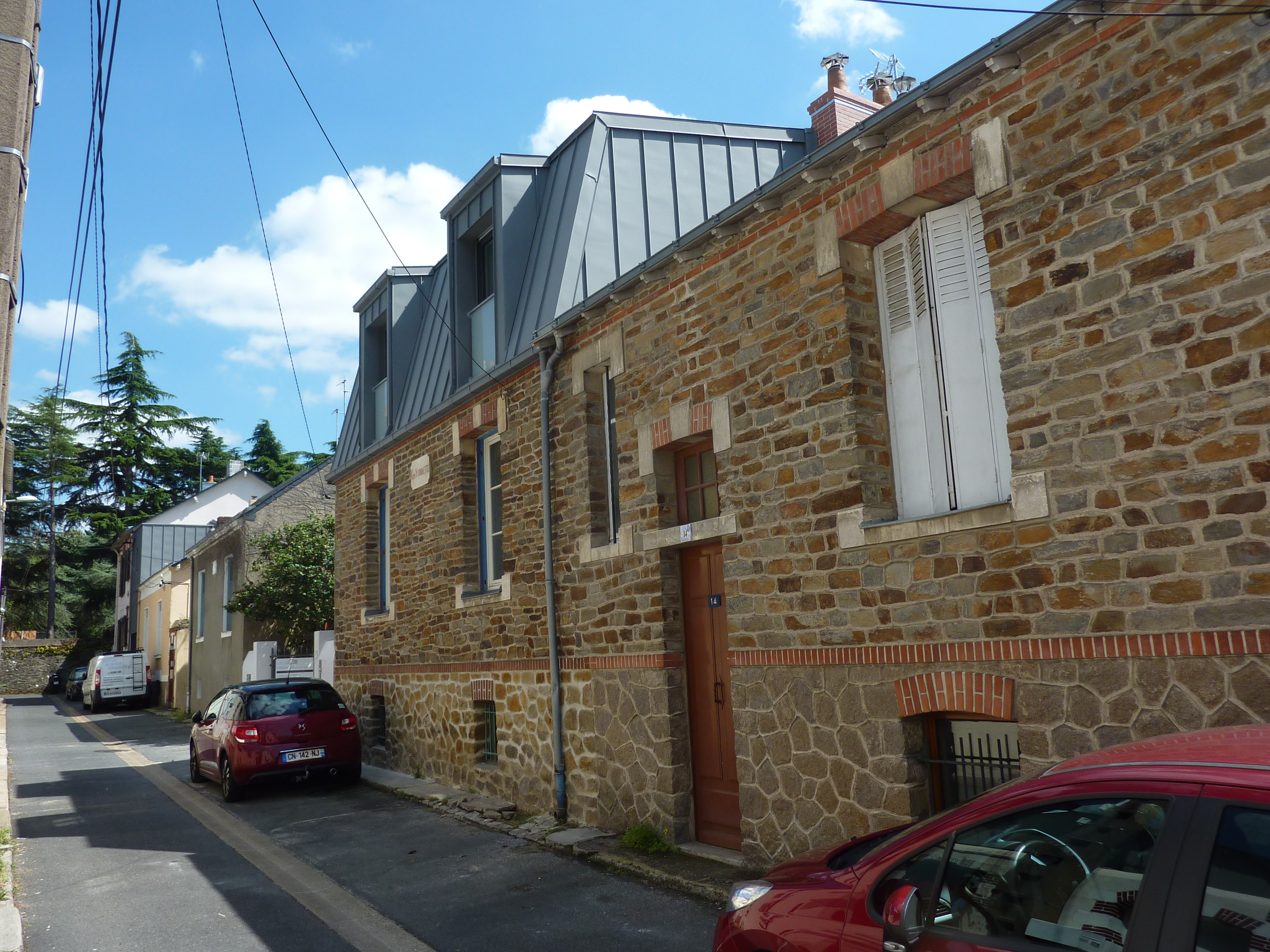 Surélévation maison ancienne à Nantes