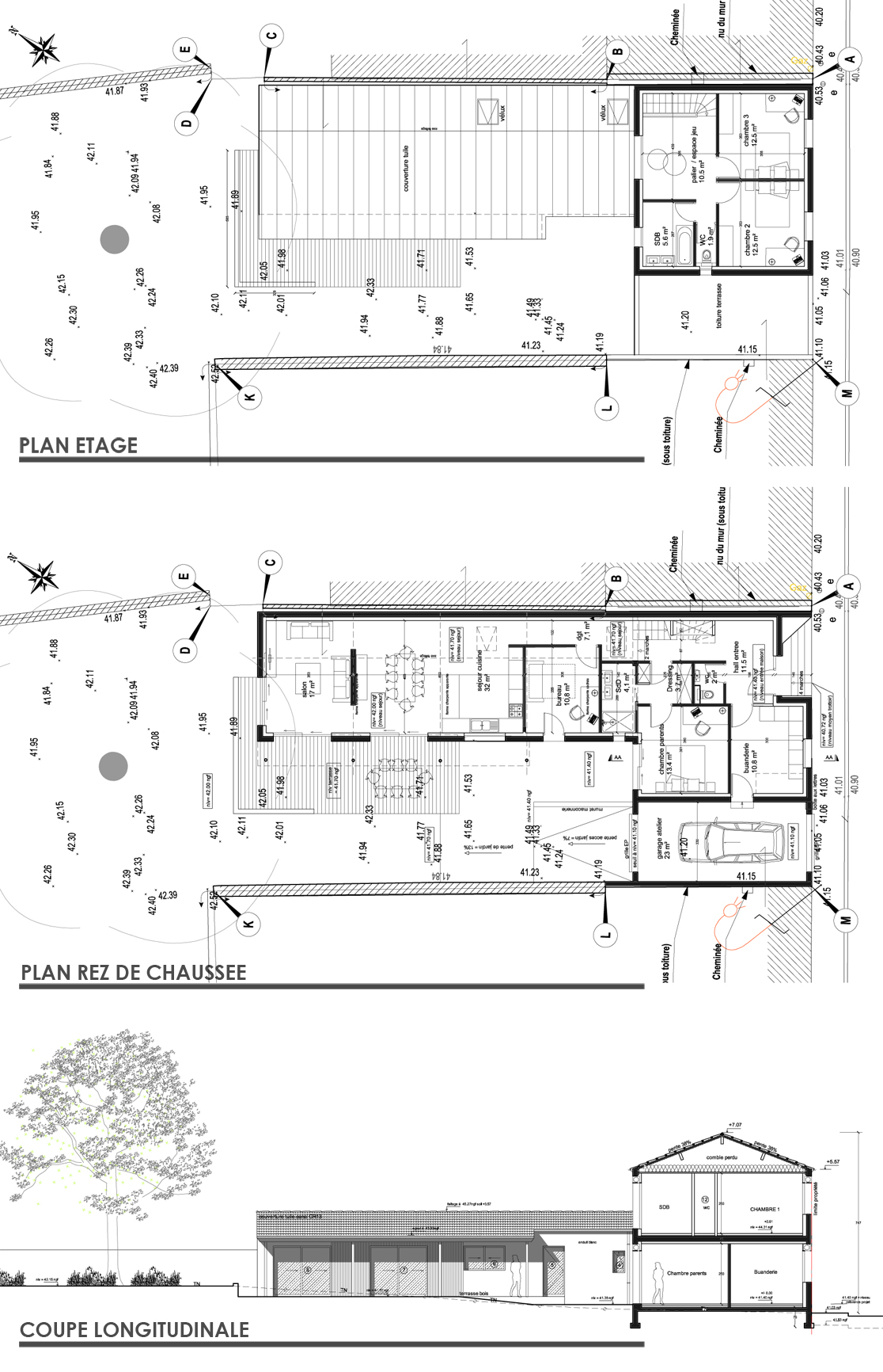 N:�1- PROJETS132- MAISON DOUSSET�2- ESQUISSEESQ ind F Prése